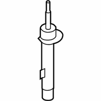 OEM 2012 BMW 335i Front Left Spring Strut - 31-31-2-283-917