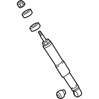 OEM 2016 Toyota Land Cruiser Shock - 48530-69695