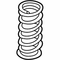 OEM 1990 Cadillac DeVille Coil Springs - 15599536