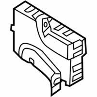 OEM Nissan Body Control Module Assembly - 284B1-3NA0D