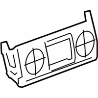OEM 2012 GMC Yukon Dash Control Unit - 22866553