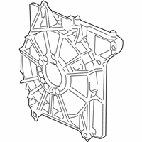 OEM 2006 Acura RL Shroud (Denso) - 19015-RJA-J01