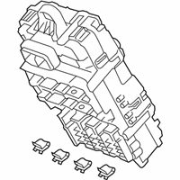 OEM Honda CR-Z Box Assembly, Fuse (Rewritable) - 38200-SZT-A41