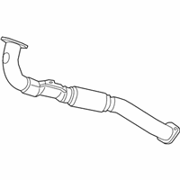 OEM 2018 Chevrolet Traverse Front Pipe - 84029006