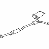 OEM 2012 Acura TSX Muffler, Passenger Side Exhaust - 18307-TP1-A02