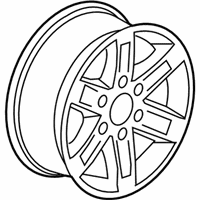 OEM GMC Yukon XL 2500 Wheel, Alloy - 9595464