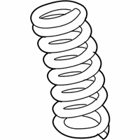 OEM Dodge Rear Coil Spring - 4895332AF