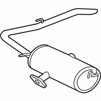 OEM Toyota Sienna Muffler & Pipe - 17430-0V080