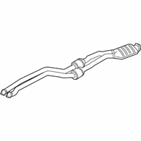 OEM BMW Catalytic Converter - 18-30-7-615-957