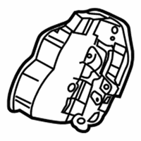 OEM 2013 BMW ActiveHybrid 3 Right System Latch - 51-22-7-229-460