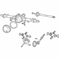 OEM 2012 Ram 3500 Axle-Service Rear - 68053669AE