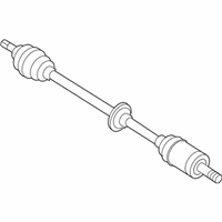 OEM 2009 Hyundai Accent Shaft Assembly-Drive, RH - 49500-1E151--SJ