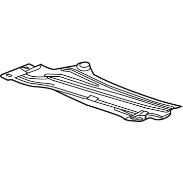OEM 2022 GMC Sierra 3500 HD Heat Shield - 84630085