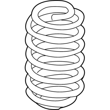 OEM 2020 Toyota Camry Coil Spring - 48231-06B30
