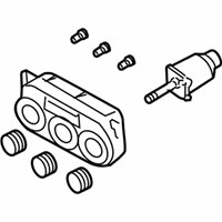 OEM 2003 Hyundai Tiburon Heater Control Assembly - 97250-2C160