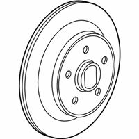 OEM 2009 Dodge Durango Brake Rotor - V5019968AA