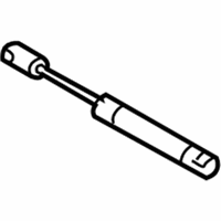 OEM 2005 BMW Z4 Gas Pressurized Spring, Trunk Lid - 51-24-7-016-186