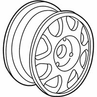 OEM 1998 Honda Civic Disk, Aluminum Wheel (14X5 1/2Jj) - 42700-S02-A01