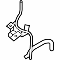 OEM 2017 Nissan Pathfinder Hose-Return, Power Steering - 49725-3KA2A