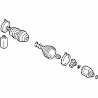 OEM 2002 Dodge Stratus Front Axle Shaft - MR196764