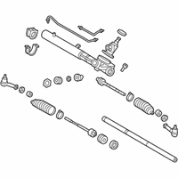 OEM 2011 Hyundai Genesis Coupe Gear & Linkage Assembly-Power Steering - 57700-2M001