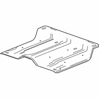 OEM 2020 Cadillac Escalade ESV Center Floor Pan - 23463507