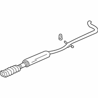 OEM 2004 Buick LeSabre Converter & Pipe - 25773762