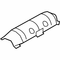 OEM Ford E-350 Super Duty Converter Shield - 7C2Z-5E258-AA