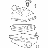 OEM 2015 Scion tC Air Cleaner Assembly - 17700-36211