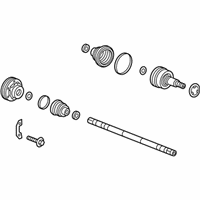 OEM Cadillac CT6 Axle Assembly - 23198878