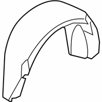 OEM Pontiac Wheelhouse Liner - 92250901