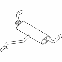 OEM BMW X5 Rear Exhaust Flap Muffler - 18-30-7-646-127