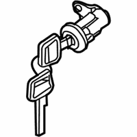 OEM 2020 Nissan Frontier Cylinder Set-Door Lock, RH - H0600-EA027