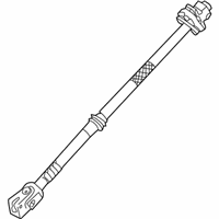 OEM 1999 BMW 750iL Steering Shaft - 32-31-1-161-621