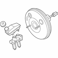 OEM 2005 Chevrolet Aveo Cylinder, Brake Master(W/Power Brake Booster) - 96471216