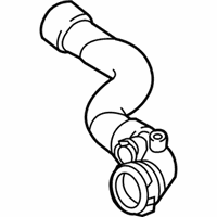 OEM 2006 BMW Z4 Upper Radiator Coolant Hose - 11-53-7-836-598