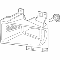 OEM 2022 Ford F-350 Super Duty Fog Lamp - LC3Z-15201-A