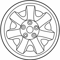 OEM 2003 Ford Taurus Wheel Cover - YF1Z-1130-AB
