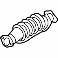 OEM 2010 Kia Sedona Catalytic Converter Assembly - 289503C620