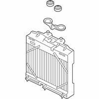 OEM 2013 BMW ActiveHybrid 5 Supplementary Cooler, Left - 17-11-7-805-630