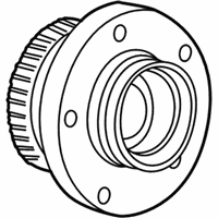 OEM BMW 850i Wheel Hub, Front - 31-22-1-139-348