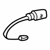 OEM 1997 BMW 328i Front Brake Pad Wear Sensor - 34-35-1-181-338