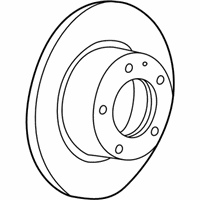 OEM 1996 BMW Z3 Brake Disc - 34-11-6-757-751