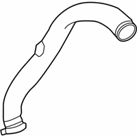OEM 2019 BMW M4 Charge Air Line, Cylinders 1 - 3 - 11-61-7-846-245