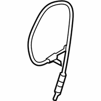 OEM 2009 BMW M3 Bowden Cable - 51-22-7-060-299