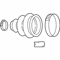 OEM 1996 Chrysler Concorde Boot-Half Shaft - 4728262