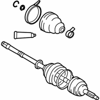 OEM Lexus LS600h Shaft Assembly, OUTBOARD - 43470-59605