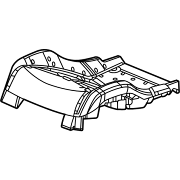 OEM 2020 Chevrolet Corvette Seat Cushion Pad - 84852495