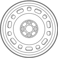 Genuine Scion Wheel, Spare - 42611-WB006