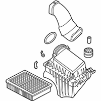 OEM 2004 BMW X5 Intake Silencer - 13-71-7-503-559